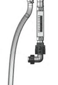 Mechanical (variable area) flow meter tool. NP Series Flow Center.
