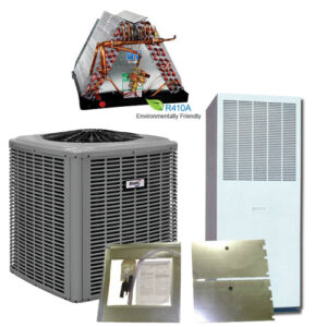 Revolv 2 Ton 14.5 SEER Complete Split System Heat Pump For Modular Home Quick Connect